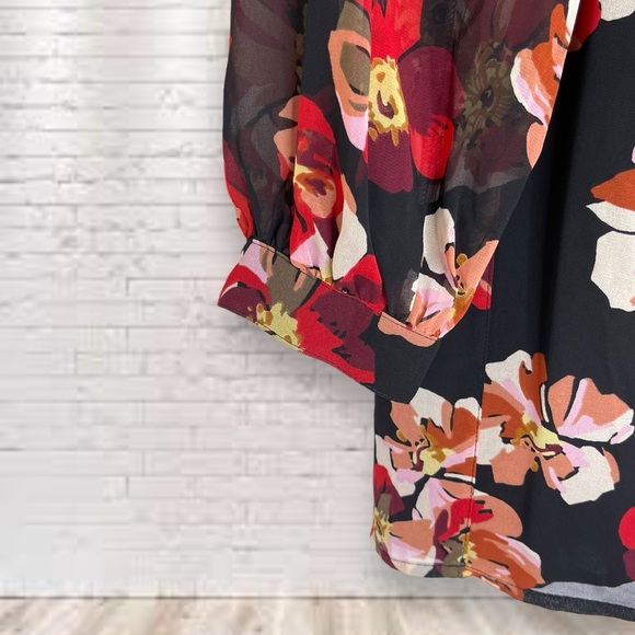 Madewell Tie-Back Bubble-Sleeve Top in French Rose Size XXS NWT - Picture 4 of 9